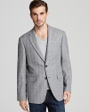 Michael Kors Pow 2-Button Check Blazer