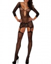 Dreamgirl Girls Istanbul Fishnet Garter Dress