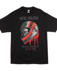 This Metal Mulisha graphic tee shows off your fearless side. This Metal Mulisha graphic tee shows off your fearless side.