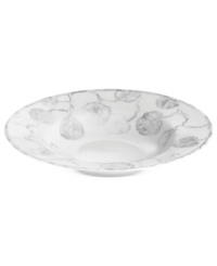 Michael Aram branches out from his renowned metal collection with the Botanical Leaf rim soup bowl. Simple foliage rooted in fine Limoges porcelain brings a lightness and ease to modern tables in shades of gray. Michael Aram branches out from his renowned metal collection with the Botanical Leaf rim soup bowl. Simple foliage rooted in fine Limoges porcelain brings a lightness and ease to modern tables in shades of gray.