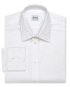 Armani Collezioni White Dress Shirt - Contemporary Fit, Point Collar