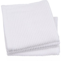 Now Designs Ripple Dishcloth Set of 4, White Now Designs Ripple Dishcloth Set of 4, White