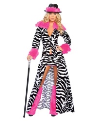 Roma Costume Zebra Pimp Roma Costume Zebra Pimp