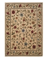 Featuring alluring florals that rival the beauty of antique botanical paintings, the Yorkville area rug boasts impeccable design. A refined low pile height makes for the perfect finishing touch to any room decor. (Clearance) Featuring alluring florals that rival the beauty of antique botanical paintings, the Yorkville area rug boasts impeccable design. A refined low pile height makes for the perfect finishing touch to any room decor. (Clearance)