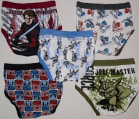 Handcraft Boys 2-7 Clone Wars 5 Pack Brief, Multi, 6 Handcraft Boys 2-7 Clone Wars 5 Pack Brief, Multi, 6