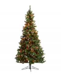 Light up your home with 6.5 feet of glittering, eco-friendly style! The Sugar Pines tree from Kurt Adler looks just like the real thing without all the work--leaving your holidays free to spend time with the people that count. With 500 multicolored lights to give your season extra sparkle. Light up your home with 6.5 feet of glittering, eco-friendly style! The Sugar Pines tree from Kurt Adler looks just like the real thing without all the work--leaving your holidays free to spend time with the people that count. With 500 multicolored lights to give your season extra sparkle.