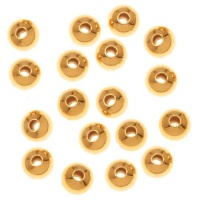 22K Gold Plated Round Beads 3mm (1000) 22K Gold Plated Round Beads 3mm (1000)
