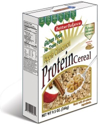 Kay's Naturals Gluten Free Apple Cinnamon Protein Cereal, 9.5-Ounce Boxes (Pack of 6) Kay's Naturals Gluten Free Apple Cinnamon Protein Cereal, 9.5-Ounce Boxes (Pack of 6)