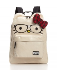 Smart Kitty, Pretty Kitty, Bad Kitty: this adorable backpack is available in three styles to match your personality. Note Hello Kitty's ears! Smart Kitty, Pretty Kitty, Bad Kitty: this adorable backpack is available in three styles to match your personality. Note Hello Kitty's ears!