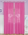 Breezy and beautiful, the Greta crushed sheer panel makes a simply stunning addition to your room. Slide the tie-top loops over your curtain rod to display alone or use as a chic layering piece.