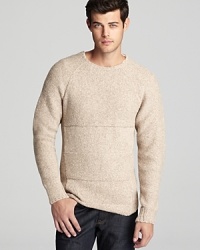 Minimalist and modern, this sweater from Rogan strengthens your collection with a super-cool contemporary design. Minimalist and modern, this sweater from Rogan strengthens your collection with a super-cool contemporary design.
