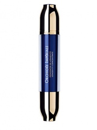 The complete age-defying power of the Imperial Orchid Molecular Extract has been taken to unparalleled heights of performance in the new-generation serum, the Longevity Concentrate. A formula that boasts both a record concentration and exceptional absorption by the skin: all the visible signs of skin aging diminish more quickly and intensely. Its innovative retexturizing formula restores the appearance of the skin's dense and even firmness, for a spectacularly smoother, resurfaced look. The complete age-defying power of the Imperial Orchid Molecular Extract has been taken to unparalleled heights of performance in the new-generation serum, the Longevity Concentrate. A formula that boasts both a record concentration and exceptional absorption by the skin: all the visible signs of skin aging diminish more quickly and intensely. Its innovative retexturizing formula restores the appearance of the skin's dense and even firmness, for a spectacularly smoother, resurfaced look.
