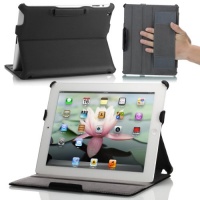 MoKo Slim-Fit Folio Stand Case for Apple New iPad 4 & 3 (3rd and 4th Generation with Retina Display) / IPad 2, Black MoKo Slim-Fit Folio Stand Case for Apple New iPad 4 & 3 (3rd and 4th Generation with Retina Display) / IPad 2, Black