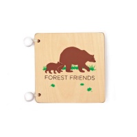 Kid O Forest Friends Wooden Book Kid O Forest Friends Wooden Book