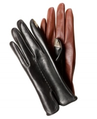 Stay connected when you're out in the cold with these soft, leather tech touch gloves from Echo that allow you to text, browse playlists and access your favorite apps without getting frosty fingers. Stay connected when you're out in the cold with these soft, leather tech touch gloves from Echo that allow you to text, browse playlists and access your favorite apps without getting frosty fingers.