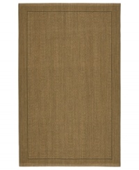 A central scalloped motif creates an intriguing design in the softest hues, offering a new and dramatic area rug from Lauren Ralph Lauren. Machine-made in India of the finest sisal fibers. A central scalloped motif creates an intriguing design in the softest hues, offering a new and dramatic area rug from Lauren Ralph Lauren. Machine-made in India of the finest sisal fibers.