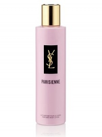 A fresh, hydrating lotion that wraps the body in infinite softness. It moisturizes the skin and leaves it feeling supple, satiny smooth and deliciously scented with parisienne Yves Saint Laurent. 6.6 oz. 