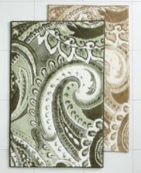 Paisley swirls dress up any room with a modern twist on classic style. This Charter Club rug boasts a non-skid back. Paisley swirls dress up any room with a modern twist on classic style. This Charter Club rug boasts a non-skid back.