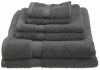 Pinzon Basics 100-Percent Egyptian Cotton 725-Gram 6-Piece Towel Set, Gray