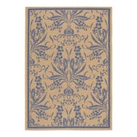 Couristan 1516/0621 Recife Garden Cottage Blue/Natural Runner Rug, 2-Feet 3-Inch by 11-Feet 9-Inch Couristan 1516/0621 Recife Garden Cottage Blue/Natural Runner Rug, 2-Feet 3-Inch by 11-Feet 9-Inch