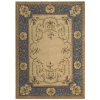 Nourison Ashton House Ornate Borders Rug - Beige Size - 5.6 ft. Round Nourison Ashton House Ornate Borders Rug - Beige Size - 5.6 ft. Round