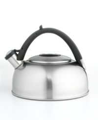 The traditional touch of striking brushed stainless steel makes a strong statement in your kitchen with an elegant halo handle for splash- and spill-free pouring. Lifetime warranty. The traditional touch of striking brushed stainless steel makes a strong statement in your kitchen with an elegant halo handle for splash- and spill-free pouring. Lifetime warranty.