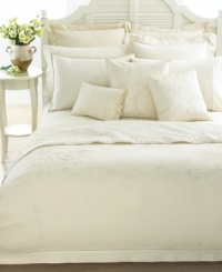 Exquisite floral embroidery lends a romantic touch to the White Hall sham from Lauren Ralph Lauren. Woven of pure cotton. Exquisite floral embroidery lends a romantic touch to the White Hall sham from Lauren Ralph Lauren. Woven of pure cotton.