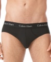Need some sleek assistance underneath your workout wear that performs? Try these stretch microfiber briefs from Calvin Klein on for size.