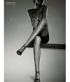 Donna Karan Hosiery The Signature Collection Sheer Satin Ultimate Toner Pantyhose, Plus Petite, Black