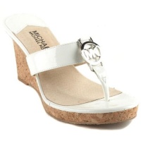 MICHAEL MICHAEL KORS Women's Palm Beach Wedge (White Patent 9.5 M) MICHAEL MICHAEL KORS Women's Palm Beach Wedge (White Patent 9.5 M)