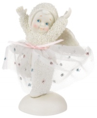 Come play with me! This sweet and innocent Snowbabies figurine is crafted of pure porcelain bisque sure to bring a lasting holiday tradition to your home. From Department 56. Come play with me! This sweet and innocent Snowbabies figurine is crafted of pure porcelain bisque sure to bring a lasting holiday tradition to your home. From Department 56.