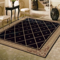 Nourison Ashton House Diamond Area Rug - Black Size - 3.6 x 5.6 ft. Nourison Ashton House Diamond Area Rug - Black Size - 3.6 x 5.6 ft.