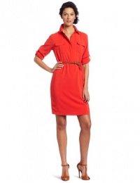 Calvin Klein Women's Button Front Dress Calvin Klein Women's Button Front Dress