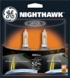 GE 9005NH/BP2 Nighthawk Headlight Bulbs (High-Beam) - Pack of 2