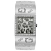 GUESS? Women's U95022L1 Crystal Accented Bangle Watch