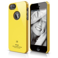 elago S5 Slim Fit Case for New Apple iPhone 5 + Logo Protection Film included - eco friendly Retail Packaging - Sport Yellow elago S5 Slim Fit Case for New Apple iPhone 5 + Logo Protection Film included - eco friendly Retail Packaging - Sport Yellow