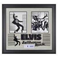 Elvis Presley Jailhouse Rock I Framed Presentation - 23 X 25 Elvis Presley Jailhouse Rock I Framed Presentation - 23 X 25