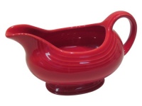 Fiesta 18-1/2-Ounce Sauceboat, Scarlet Fiesta 18-1/2-Ounce Sauceboat, Scarlet