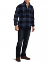 IZOD Men's Plaid Full Zip Jacket