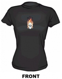 FIRE SKULL logo Women's Tee Shirt XL-Tank Top (petite fit) FIRE SKULL logo Women's Tee Shirt XL-Tank Top (petite fit)