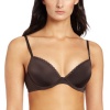 Calvin Klein Women's Seductive Comfort Customized Lift Bra, Black Coffee, 32DD