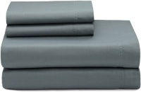 Calvin Klein White Label Double Stitch Sateen King Sheet Set, Azores Calvin Klein White Label Double Stitch Sateen King Sheet Set, Azores