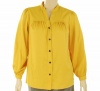 Charter Club plus size button up blouse top