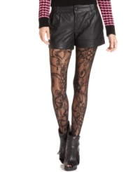 Rock edgy, downtown style like a old pro in these must-have, faux-leather shorts from Jou Jou! Wear 'em with tights and fun booties for a look that's hot this season. (Clearance) Rock edgy, downtown style like a old pro in these must-have, faux-leather shorts from Jou Jou! Wear 'em with tights and fun booties for a look that's hot this season. (Clearance)