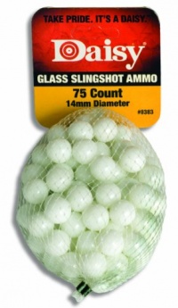 Daisy 8383 High Visibility Glass Slingshot, 75ct Daisy 8383 High Visibility Glass Slingshot, 75ct