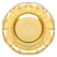 Juliska Colette Hand Pressed Dessert Plate Amber Juliska Colette Hand Pressed Dessert Plate Amber