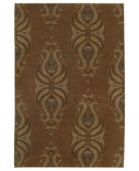 A repeated panel of intricate paisley designs create a simply stunning arrangement in the Marietta area rug from Karastan. Made of rich New Zealand wool, this area rug stands out as both an art statement and durable must-have in any room. A repeated panel of intricate paisley designs create a simply stunning arrangement in the Marietta area rug from Karastan. Made of rich New Zealand wool, this area rug stands out as both an art statement and durable must-have in any room.