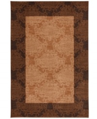 A subtly variegated bordered palette teams with a regal pattern, imbuing your space with an air of classic refinement. Thick and resilient underfoot, this plush piece is woven from 2-ply nylon pile, ensuring easy care and long-lasting wear. A subtly variegated bordered palette teams with a regal pattern, imbuing your space with an air of classic refinement. Thick and resilient underfoot, this plush piece is woven from 2-ply nylon pile, ensuring easy care and long-lasting wear.