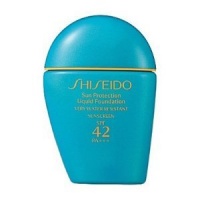 N/A Shiseido Sun Sun Protection Liquid Foudation (SP60) SPF 42 * PA+++ Very Water-Resistant Sunscreen 30ml/1fl.oz. N/A Shiseido Sun Sun Protection Liquid Foudation (SP60) SPF 42 * PA+++ Very Water-Resistant Sunscreen 30ml/1fl.oz.