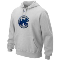 Chicago Cubs Ash Cup of Coffee Hoody Sweatshirt by Nike Chicago Cubs Ash Cup of Coffee Hoody Sweatshirt by Nike